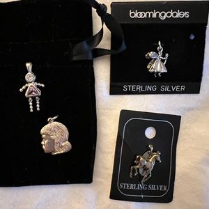 Sterling silver charms NEW
